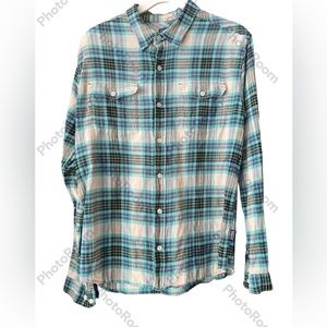 PATAGONIA ORGANIC COTTON EUC SZ M LIGHT WEIGHT LONG SLEEVE